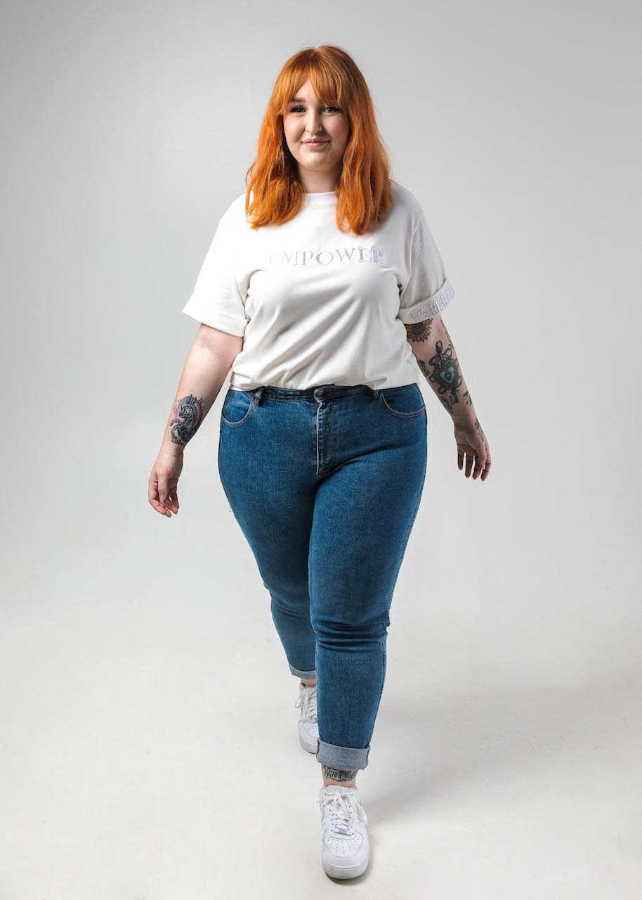 Empower Embroidered T-Shirt