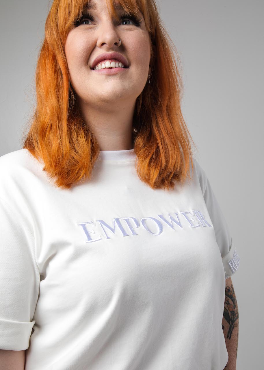 Empower Embroidered T-Shirt