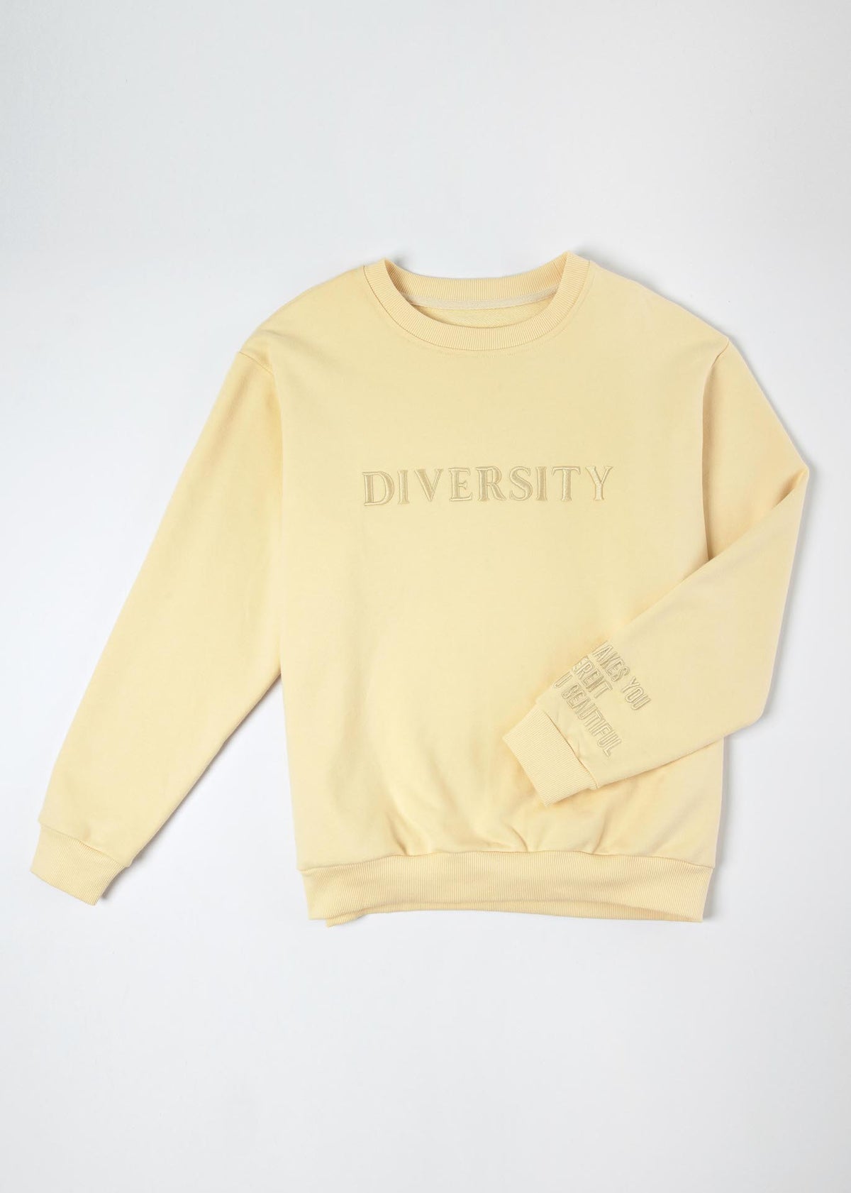 Diversity Embroidered Sweatshirt