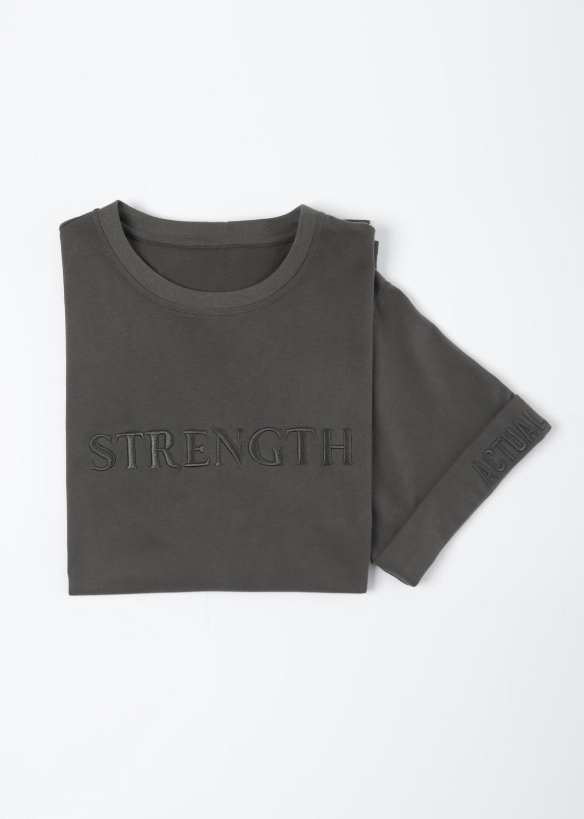 Strength Embroidered T-Shirt