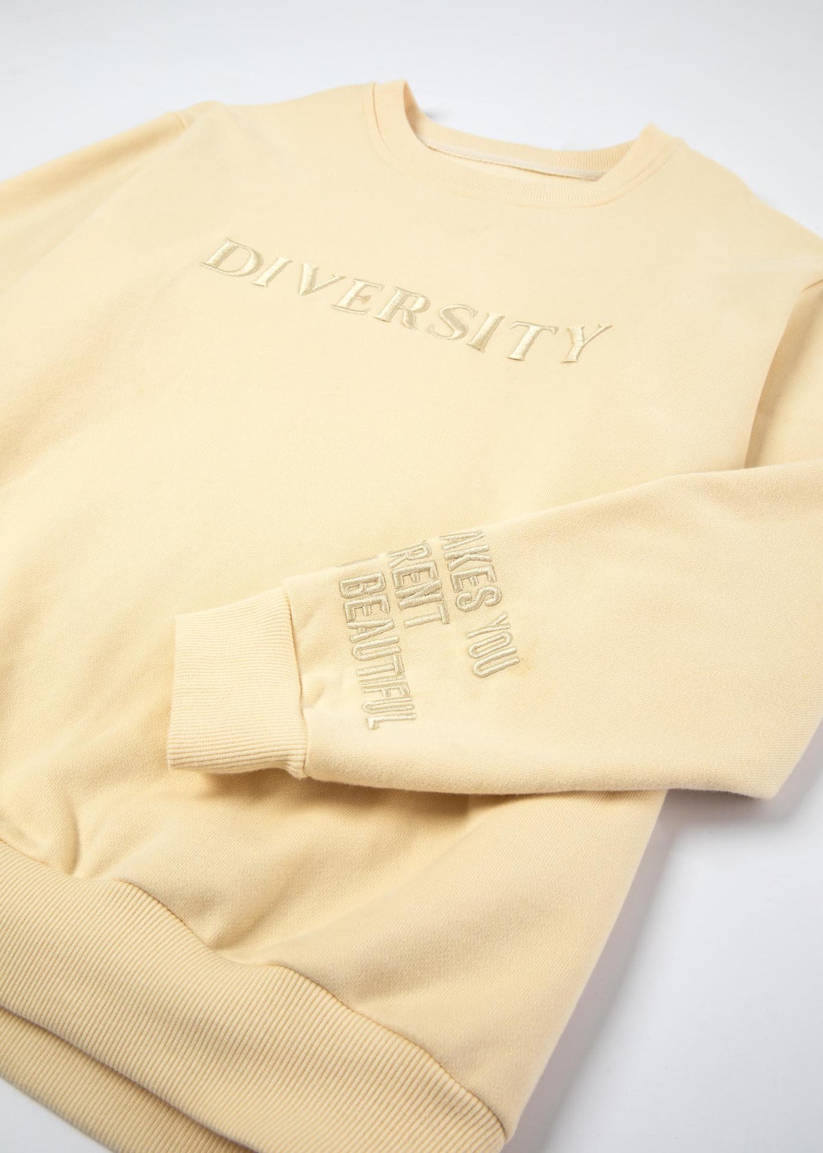 Diversity Embroidered Sweatshirt